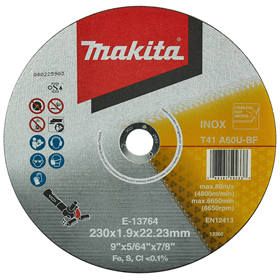 Disque à tronçonner 230 x 1,9 x 22,23 mm Makita E-13764