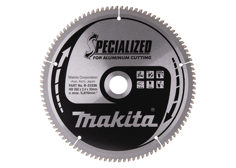 Scie circulaire Makita SPECIALIZED FOR ALU