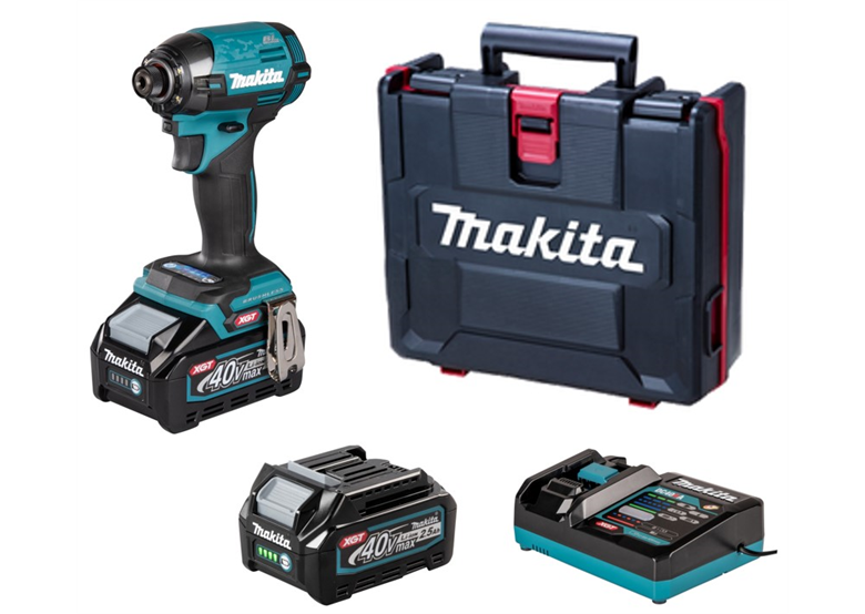 Visseuse à chocs Makita XGT TD002GD202 2x2,5Ah