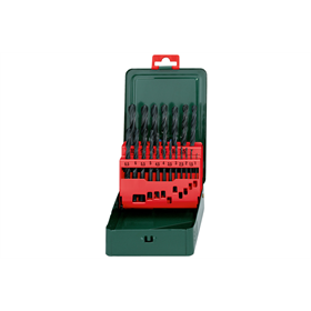 Coffret de forets HSS-R, 19 pcs Metabo 627151000