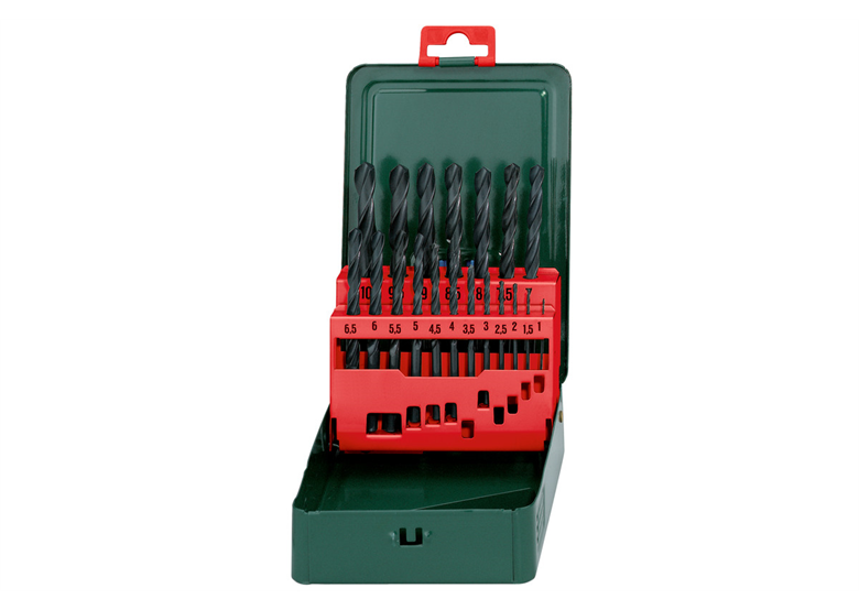 Coffret de forets HSS-R, 19 pcs Metabo 627151000