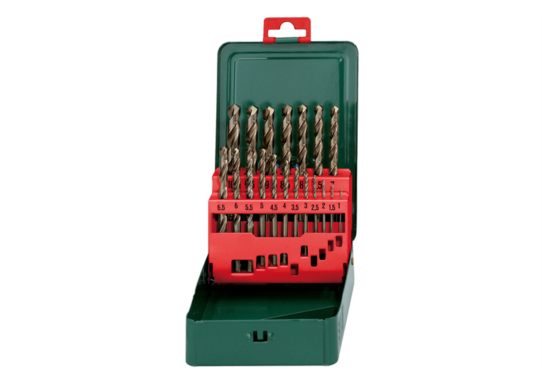 Coffret de forets HSS-CO, 19pcs. Metabo 627157000