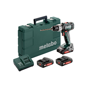 Perceuse-visseuse Metabo BS 18 L 3x2.0Ah