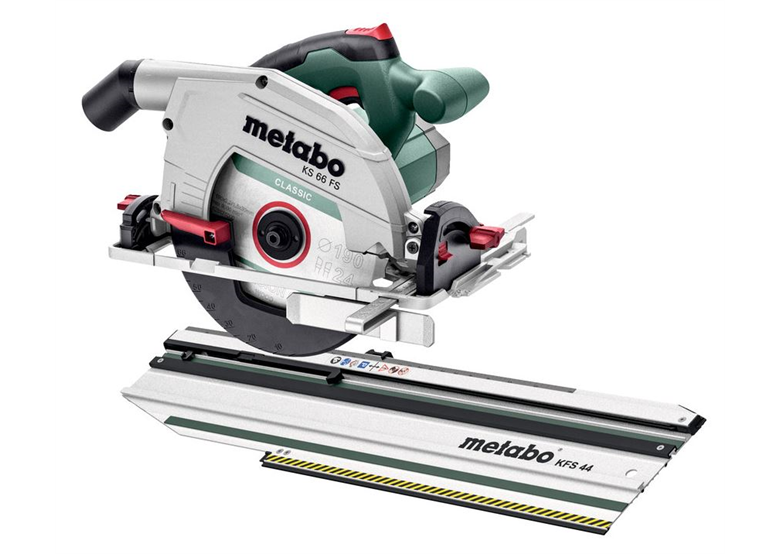 Scie circulaire avec rail de guidage Metabo Set KS 66 FS