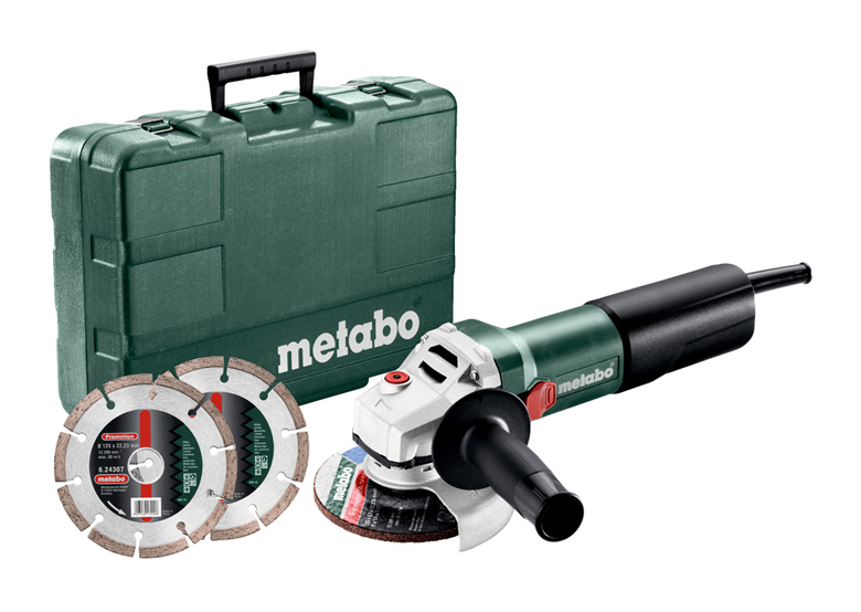 Meuleuse d'angle Metabo WQ 1100-125 Set