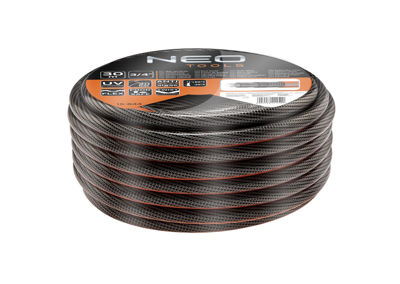 Tuyau d'arrosage 3/4" 30 m Neo 15-844