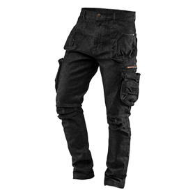 Pantalon de travail DENIM, noir M Neo 81-233-M