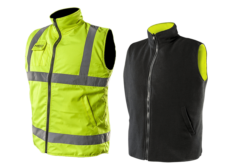 Gilet de travail haute-visibilité réversible Neo 81-520