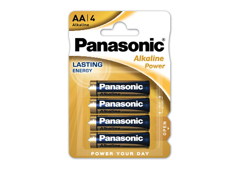 Pile alcaline AA/AM 3, 4pcs. Panasonic ALKALINE