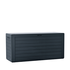 Coffre de jardin  WOODEBOX - anthracite Prosperplast MBWL280-S433