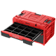 Caisse à outils avec tiroirs Qbrick System ONE 2.0 DRAWER 2 Plus TOOLBOX EXPERT RED Ultra HD Custom