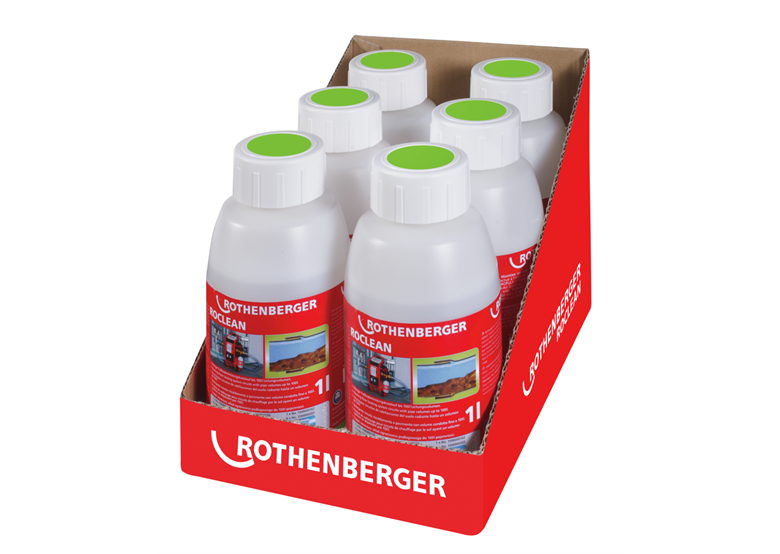 Produit de rinçage des systèmes de chauffage au sol, 1pc. Rothenberger 1500000201A