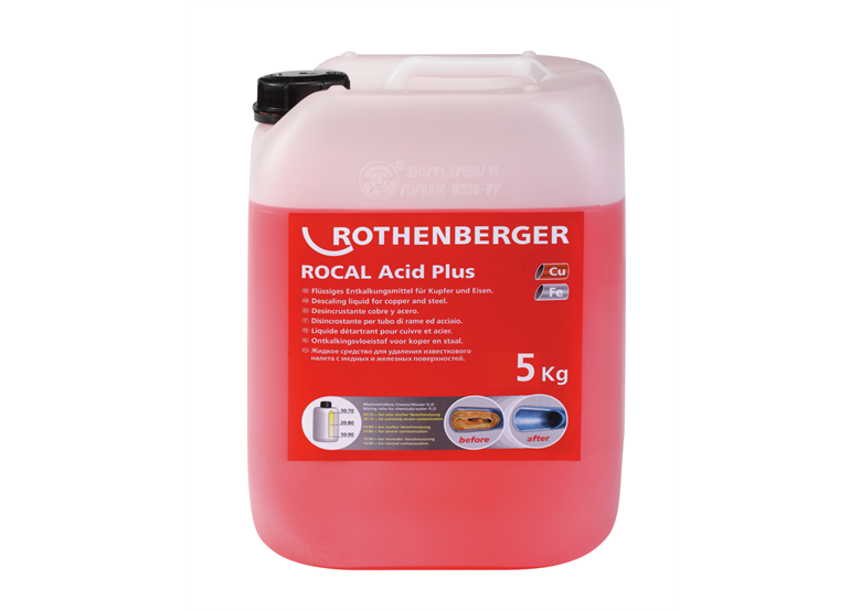 Détartrant chimique ROCAL Acid Plus 5kg Rothenberger 61105