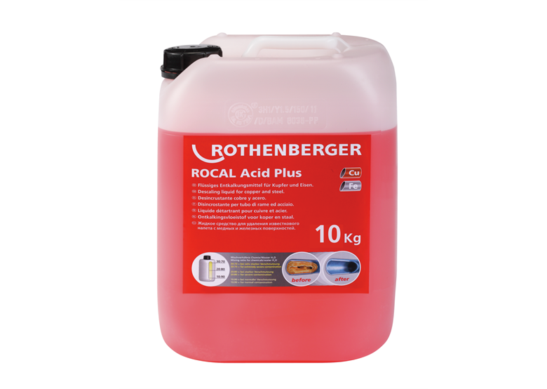 Détartrant chimique ROCAL Acid Plus 10kg Rothenberger 61106