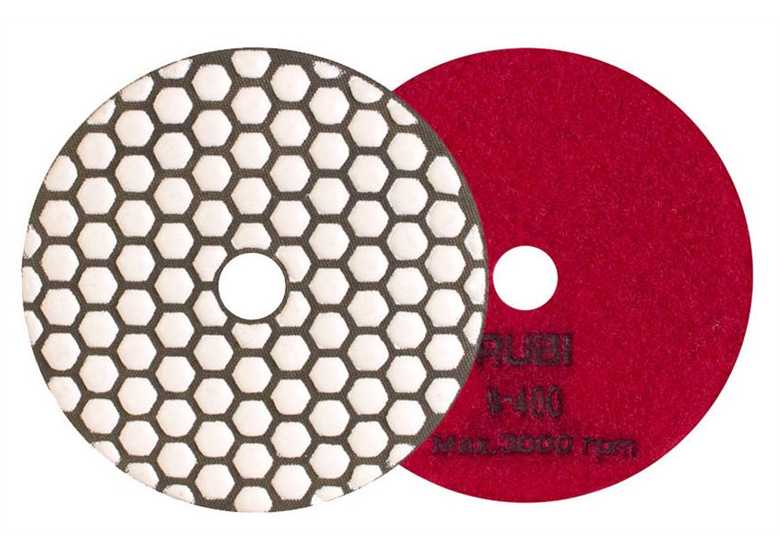 Disque pour polissage à sec 100mm, 400 Rubi 62973