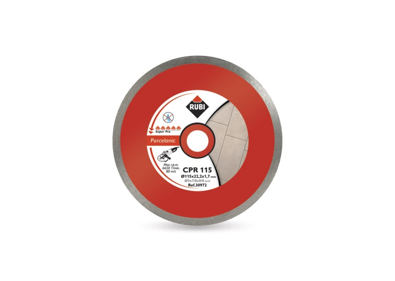 Disque diamant à couper 115mm Rubi CPR 115 SUPERPRO