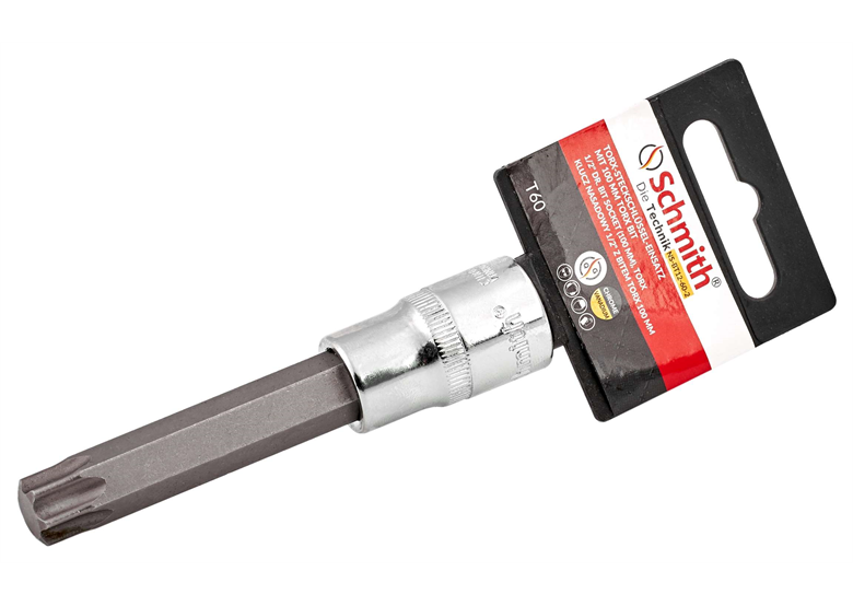 Clé à douille 1/2" avec embout Torx 55mm T30 Schmith NS-BT12-30-1