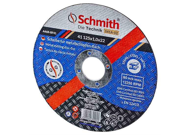 Disque à tronçonner métal 400x4,0x32mm Schmith S41A-07