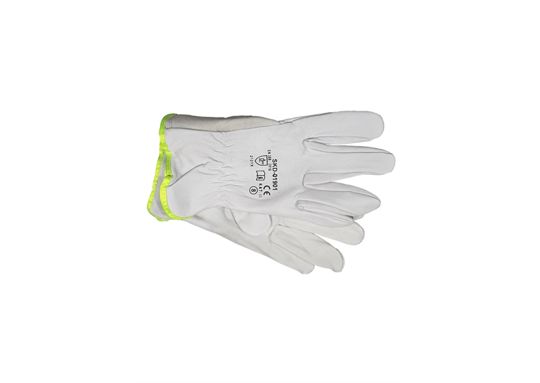 Gants de travail courts cuir de chèvre, taille 9 (12paires) Schmith SRDR-9