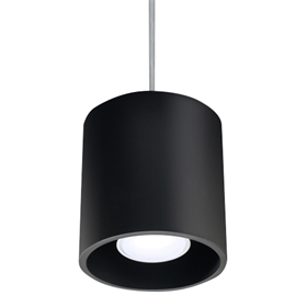 Suspension ORBIS 1 noir Sollux Lighting Deep Space