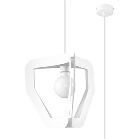 Suspension TRES blanc Sollux Lighting Ezio Pescatori