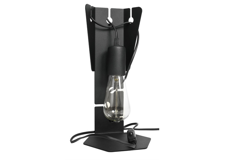 Lampe de bureau ARBY noire Sollux Lighting Ezio Pescatori