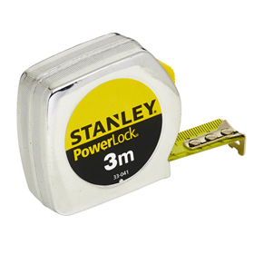 Mètre ruban Powerlock, boitier plastique [l] 8m/25mm Stanley S/33-198-1