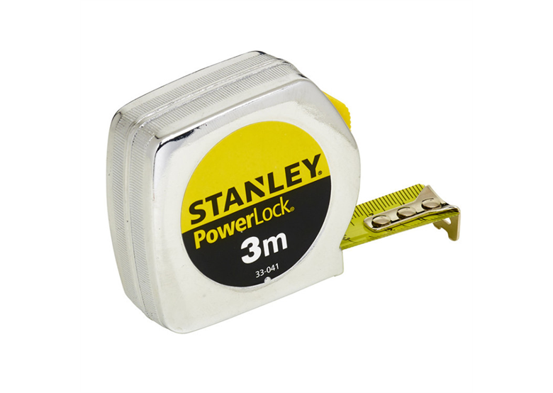 Mètre ruban Powerlock, boitier plastique [l] 8m/25mm Stanley S/33-198-1