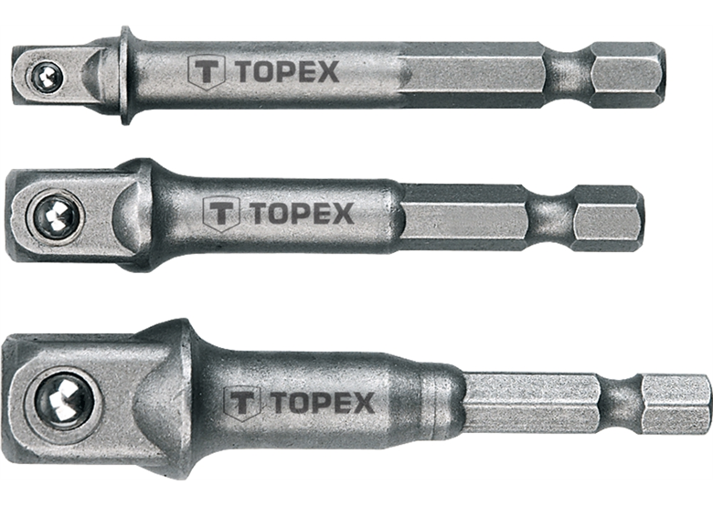 Adaptateur, 3pcs. Topex 38D151